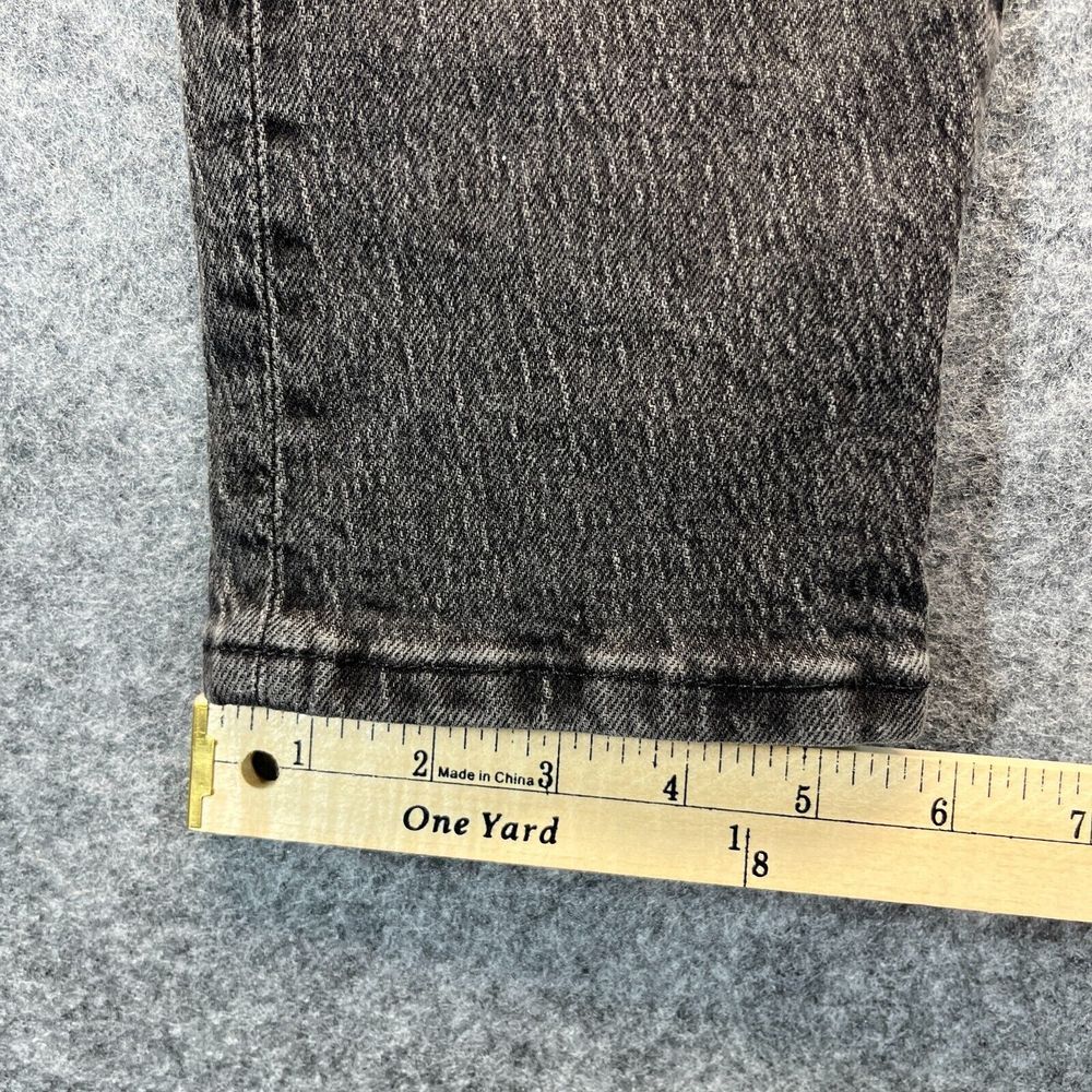 Madewell Jeans Womens‎ 23 The Perfect Vintage Jean Straight Leg Black Stretch - Picture 8 of 14